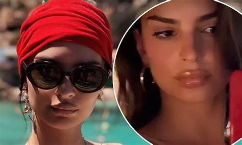Emily Ratajkowski Goes Completely Naked As The Model Shows Off More Than Her Tan Lines Daily