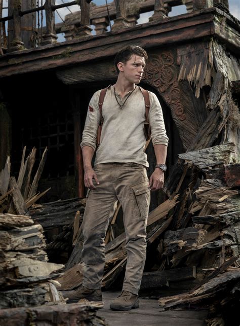 Uncharted First Look Images Of Tom Holland As Nathan Drake