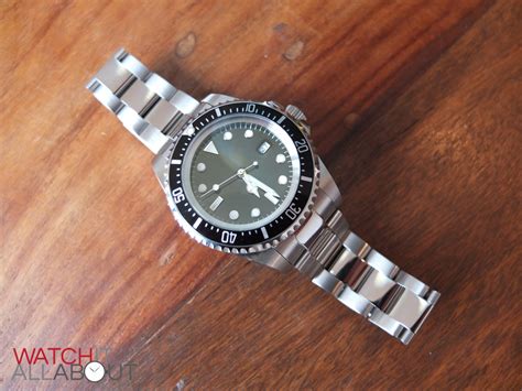 Parnis Sterile Submariner Homage Watch Review 12and60