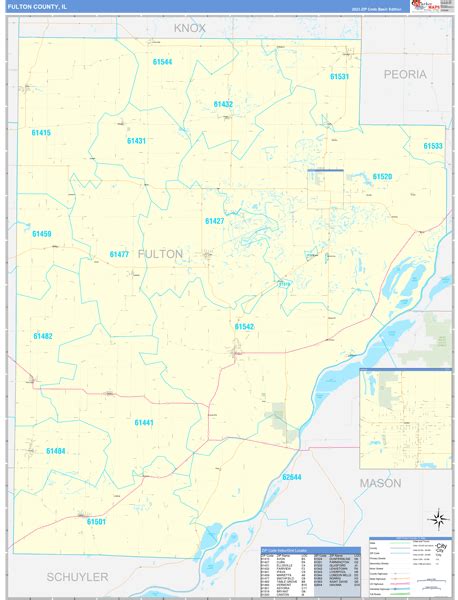 Maps Of Fulton County Illinois