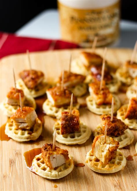 Chicken And Waffle Appetizers Itsmyhappyhour