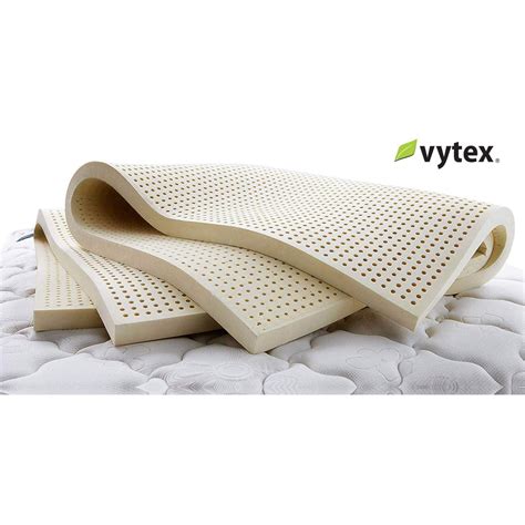 Thickness 6cm latex mattress folding mattress tatami queen king twin full bed. Vytex Vytex Mattress Toppers - Soft King 2-Inch Soft 100% ...