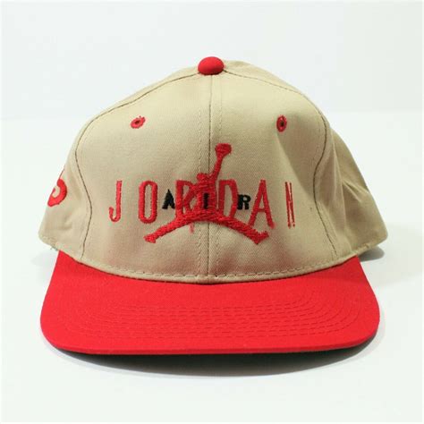 Vintage 90s Youngan Air Jordan 23 Snapback Hat Cap Black Etsy