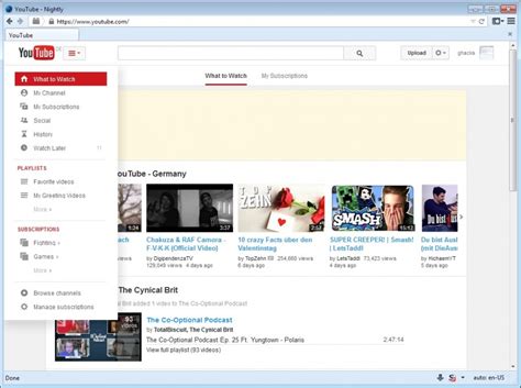 Youtube Launches New Centered Layout Does Away With Sidebar Menu