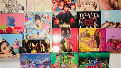 A Red Velvet Collection Update Albums Photocards Youtube