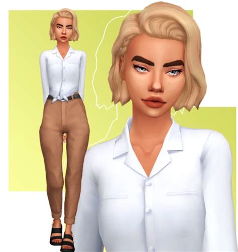 Toxic Poison In 2020 Shirt Hair Sims 4 Sims Cc