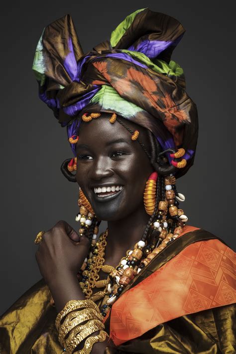 Pour célébrer l indépendance du Sénégal le 4 avril la mannequin