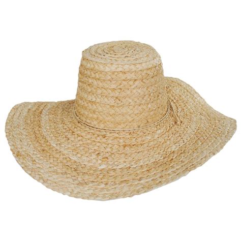 Physician Endorsed Sanibel Raffia Braid Swinger Sun Hat Sun Hats
