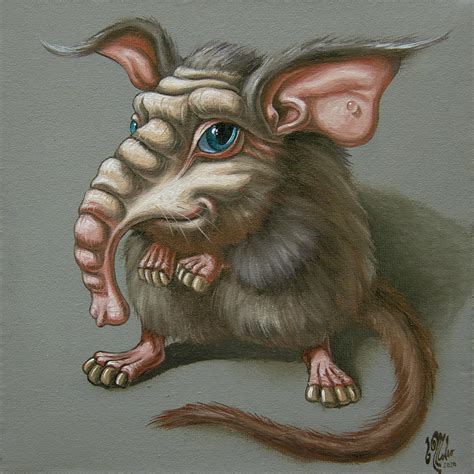 Friend Of Elephant Mouse Painting By Victor Molev Pixels