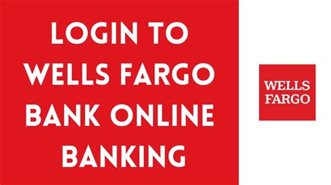 Wells Fargo Bank Online Banking Login 2024 | Wells Fargo Sign in - YouTube