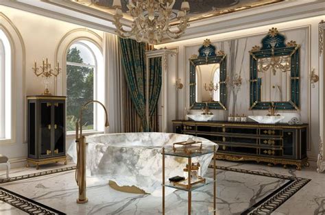 Dubais Xxii Carat Villas Feature Baldis 1 Million Crystal Bathtubs