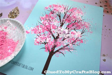 Cherry Blossom Tree Kids Craft Ideas