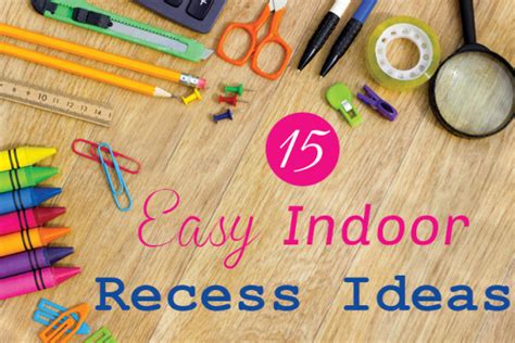 15 Fun Indoor Recess Games And Activities
