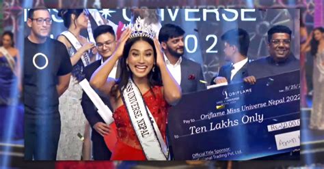Miss Universe Nepal 2022 Is Sophiya Bhujel Results And Videos
