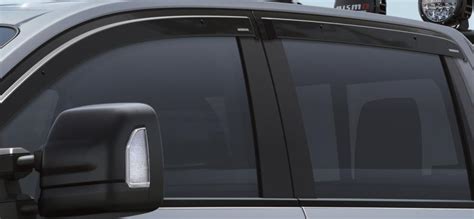Nissan Maxima SL GL Side Window Deflectors Crew Cab 999D3 W8001