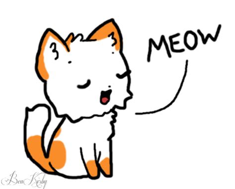 Cat Meow Clipart Free Download On Clipartmag