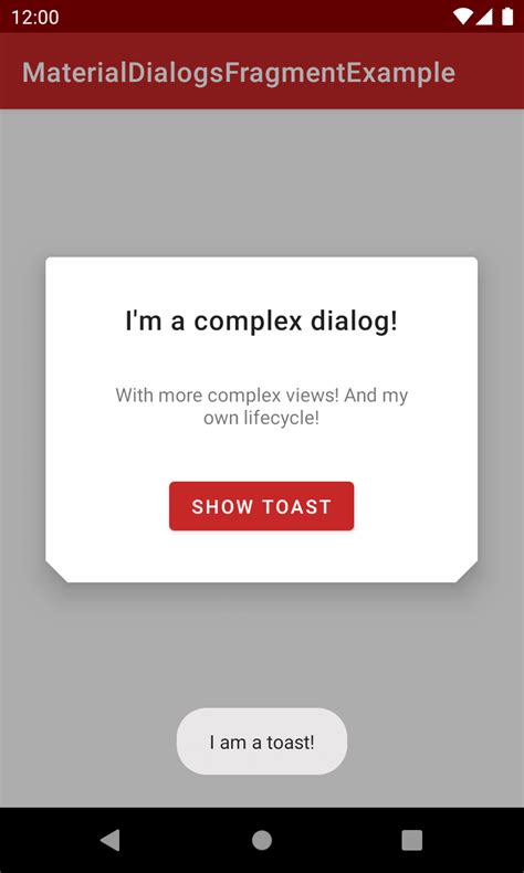 How To Use Material Dialogs With Dialogfragment Dev Community