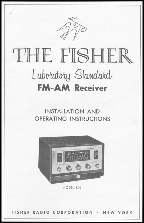 500 Radio Receiver Service Manual Fits Fisher 500 のebay公認海外通販｜セカイモン