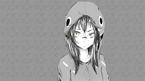 Wallpaper Drawing Illustration Anime Hat Girl Graphic Sketch