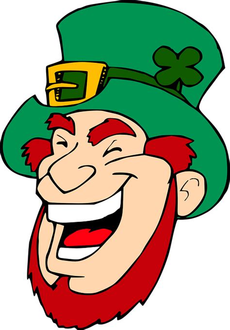 Download Leprechaun Laughing Face Royalty Free Vector Graphic Pixabay