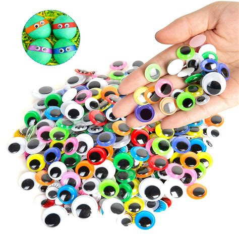 1680pcs Googly Wiggle Eyes Self Adhesive For Craft Sticker Eyes Multi
