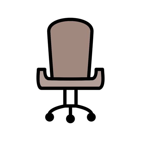 Office Chair Vector Icon 353875 Vector Art At Vecteezy