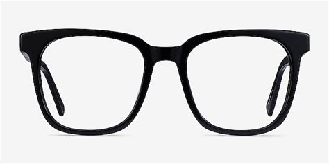 Kenneth Square Black Glasses For Men Eyebuydirect