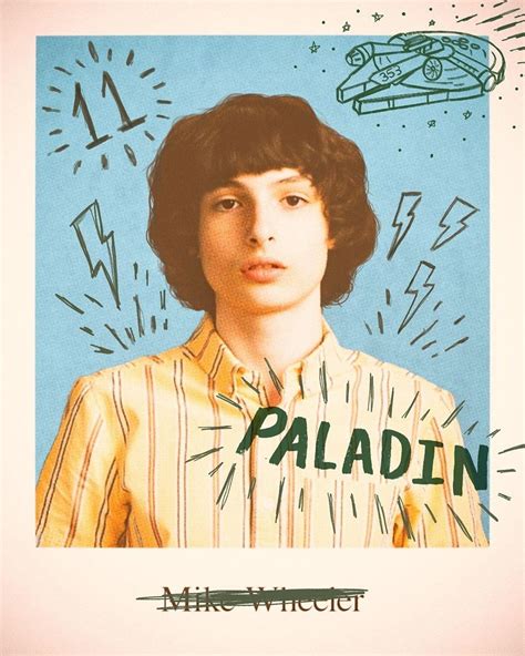A friend is someone you'd do anything for. played by: Mike Wheeler is The Paladin | Stranger Things 3 | Series originales de netflix, Fondos de ...
