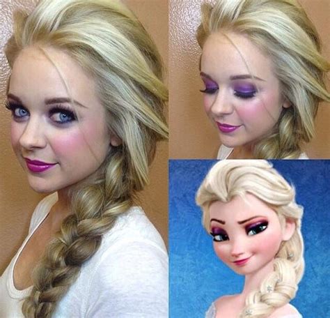 Elsa Makeup Elsa Makeup Frozen Makeup Hair Makeup Princess