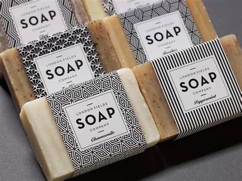 London Fields Soap Company Handmade Soap Packaging Soap Packaging