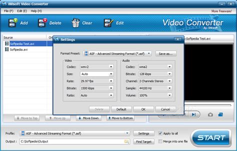 These are limited most likely because nch offers other programs for video editing. iWisoft Free Video Converter Download