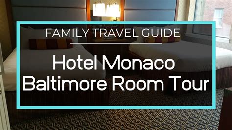 Hotel Monaco Baltimore Full Room Tour Double With Bunk Beds Kimpton