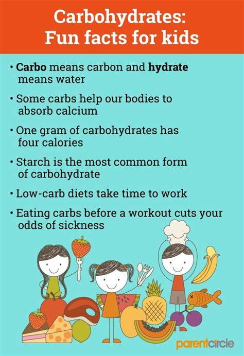 Carbohydrates For Kids Children Teenage Girl Toddlers Facts About Carbs