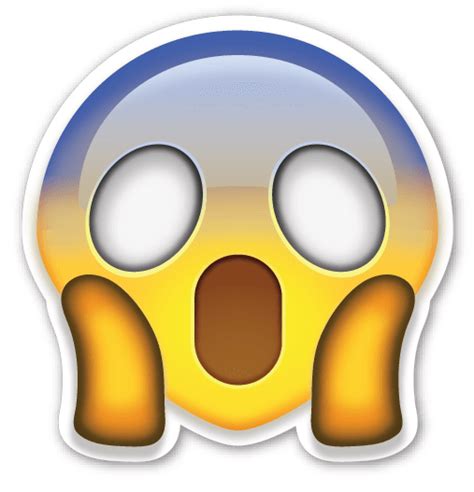 Emoji Icon A Shocked Expression Png Download 507527 Free