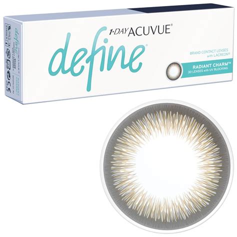 Acuvue Define Radiant Chic 1 Day Contact Lenses 30 Pack Trendy Sweet Shop