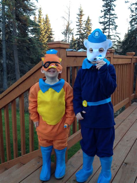Octonauts Halloween Costume Cpt Barnacles And Quasi Diy By Susan