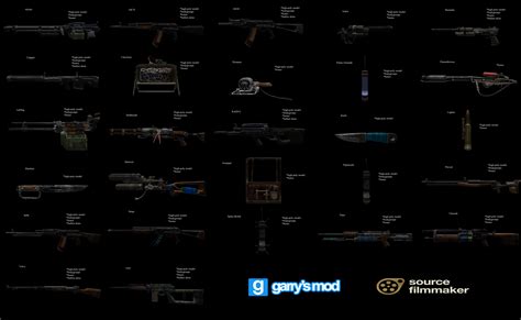 Dl Metro 2033 Redux Weapons Pack By Stefano96 On Deviantart