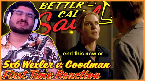 Better Call Saul Season 5 Episode 6 Wexler V Goodman Reaction First Time Watching Youtube