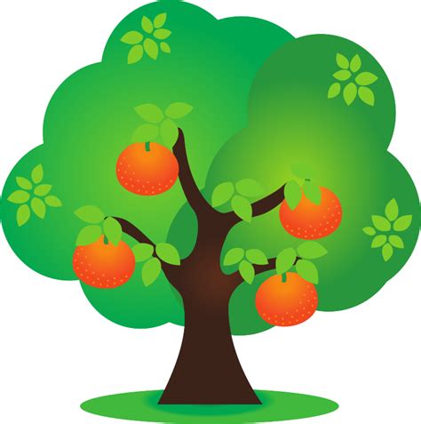 Orange Tree Openclipart