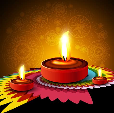 Diwali Diya And Rangoli