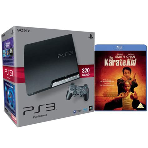 Playstation 3 PS3 Slim 320GB Console: Bundle (Includes Karate Kid 2010