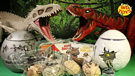 Jurassic World Camp Cretaceous Mcdonalds Happy Meal Dinosaur Toys