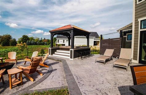 Here at, custom image hardscape, not only do we strive to use local products, but we also create and design outdoor kitchens that are perfect for all of our. Outdoor Living — Degnan Design-Build-Remodel