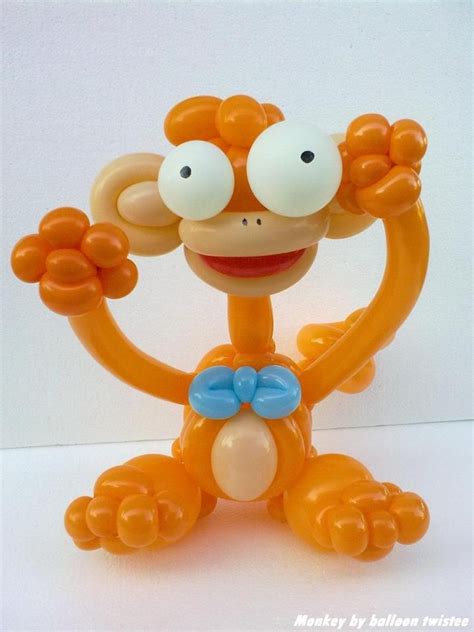 Funny Balloon Monkey Made By Balloontwistee 풍선