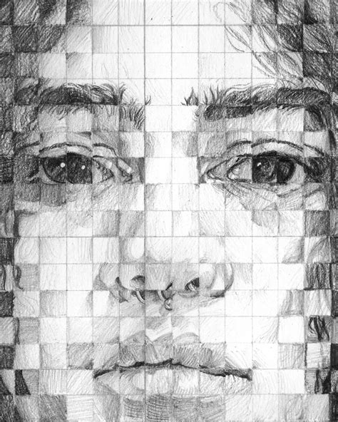 Details 150 Portrait Grid Drawing Latest Vn