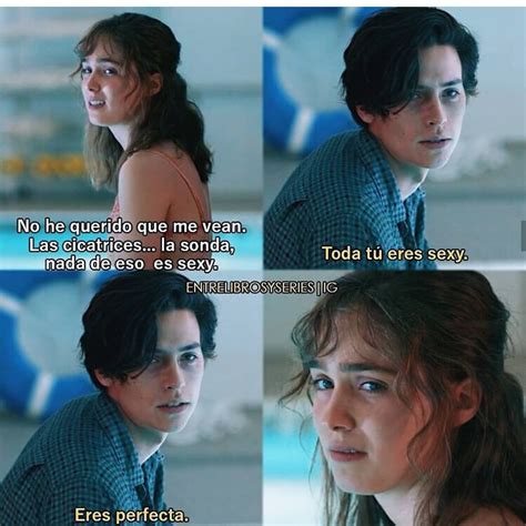 Frases románticas, frases de desamor y frases de canciones de amor cortas para dedicar a aquella persona especial. A dos metros de ti 💕😭 #frasesenespañol #frasesdelibros # ...