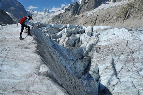 Mer De Glace Glacier Hike And Techniques Alpine Tours Guides