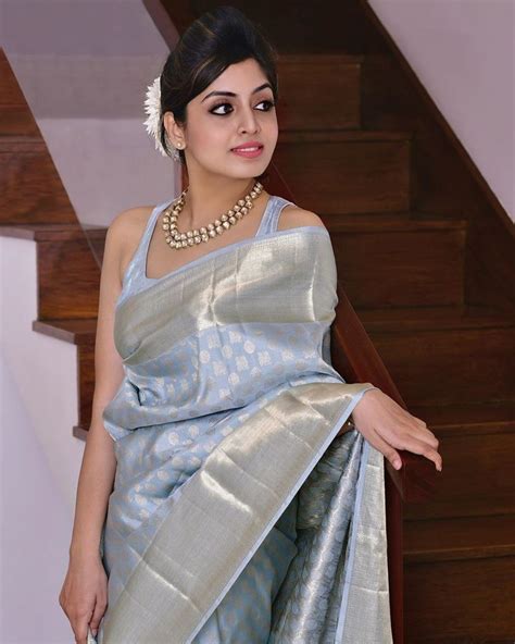 Silver And Grey Sarees For The Bold And The Beautiful Saree Designs Latest Silk Sarees