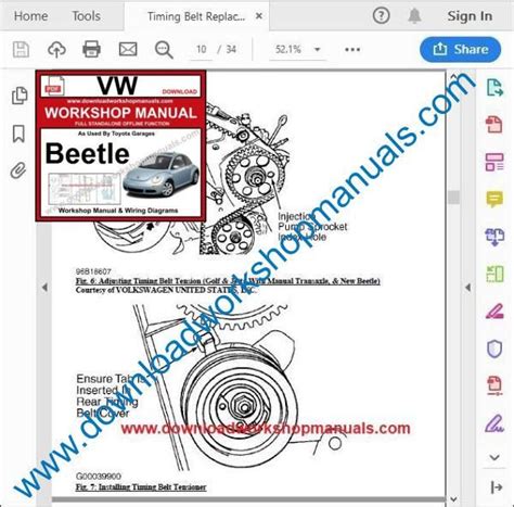 Volkswagen Beetle Pdf Service Repair Manual