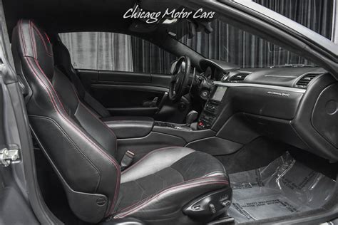 Used Maserati Granturismo Sport Coupe Loaded With Carbon Fiber K Miles Black Leather